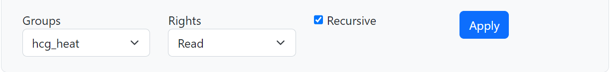 Permissions Panel